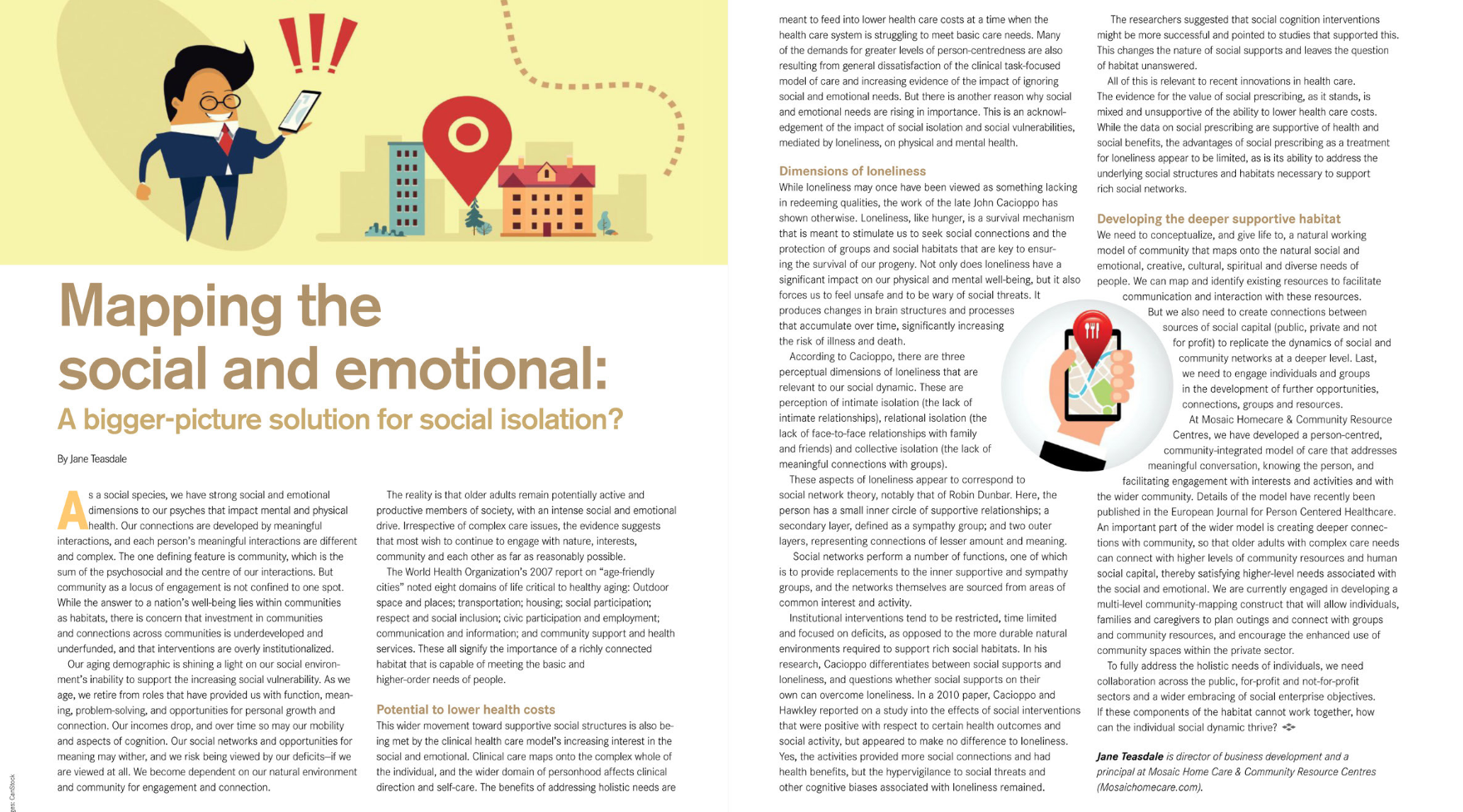 Mapping the Social and Emotional